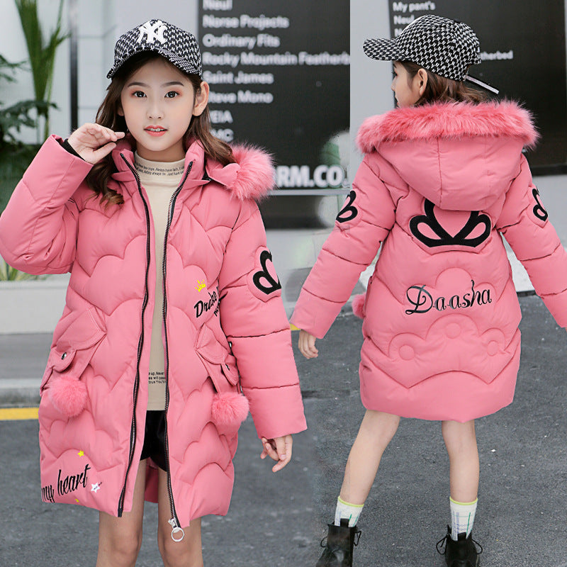 Girls' cotton-padded jackets - Bellarte Enchanté Girls' cotton-padded jackets